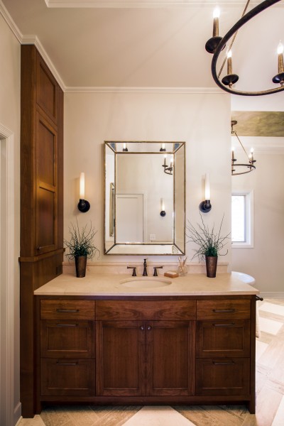 Master Suite His and Hers Vanities